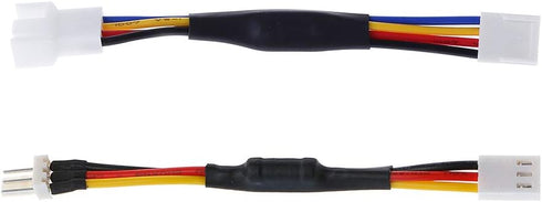 Deceleration Line, Hanzou 27? PC Case Fan RPM Speed Reduction Silent Connector Resistor Cable Quiet Mode...
