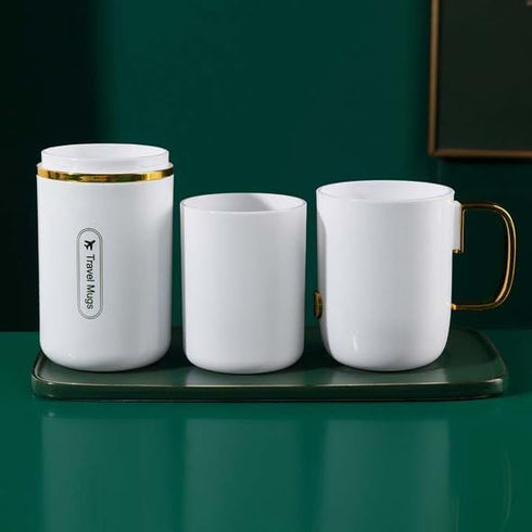 Toothbrush cupp Portable for Travel (White), GT25413...