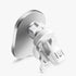 Aporia - Compatible for MagSafe Car Charger Apple iPhone +12 Pro Max Plus Mini | Phone Mount Charger for Magnetic Wireless Fast Qi Charging (White...
