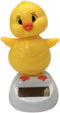 Solar Powered Dancing Chick, Solar Bobblehead Chicken, Solar-Powered Car Charm, Cartoon Bobble Head Chick Ornaments Figures for Car Dashboard, Bob...