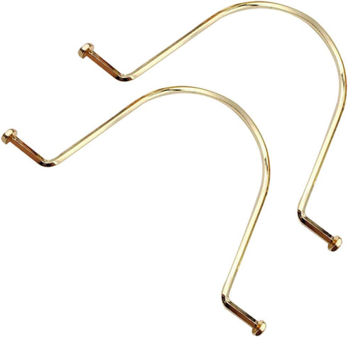 ULDIGI 2pcs Tote Bag Accessories Vintage Purse Metallic Wallet Bag Handles Purse Hardware Replacement Handle Repair Accessories Bag Making Handbag...
