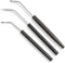 BIRCHWOOD CASEY Angled Cleaning Brushes | Durable Versatile Gun Maintenance Cleaning Scrubbing Nylon, Bronze & Stainless Small Brush Set - Pack of...