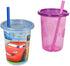 14 Pcs Reusable Silicone Straws 5.5" Mini Small Short Pipe Kids Straw for Baby Toddlers/Children Take & Toss/Tumbler, Chewy, Safe Smoothies Drinki...