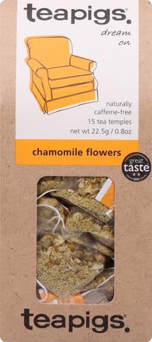 teapigs Chamomile Flowers Made with Whole Flowers (15 Count)...