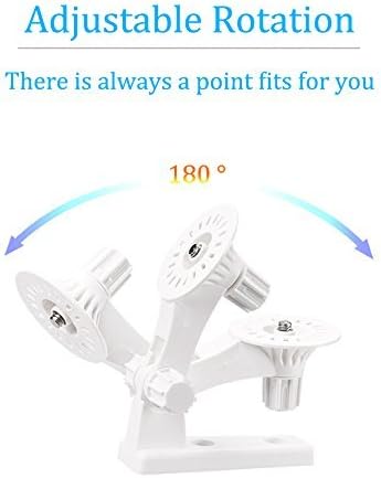 Wyze Cam Pan Wall Mount - ALLICAVER Security Mount Bracket for Wyze Cam Pan and Wyze Cam, Special Design for Both Wyze Labs 1080p HD Home Camera (...