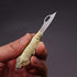 Fish Shape Stainless Steel Portable EDC Mini Folding Pocket Knife Small Keychain Knife Tiny Box Cutter Tools...