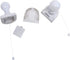 Treasure Gurus 2 Pack Battery Powered LED Anywhere Portable Lightbulbs Instant Stick On Emergency Light Bulbs...
