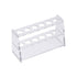 Acrylic Test Tube Holder Rack 6 Sockets for 10ml Centrifuge Tubes Clear (10ml,6 Sockets)...