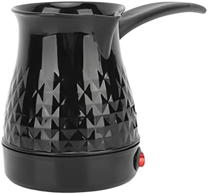Diydeg Turkish Coffee Maker, 600ml Stainless Steel Electric Turkish Coffee Pot with Removable Anti Scald Handle, Arabic Greek Coffee Maker Machine...