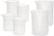 Gartful 250ml & 100ml Silicone Measuring Cups, Silicone Mixing Cups for Epoxy, Resin Arts, Glue, Jewelry Casting Molds, Acrylic Paint Pouring, Cup...