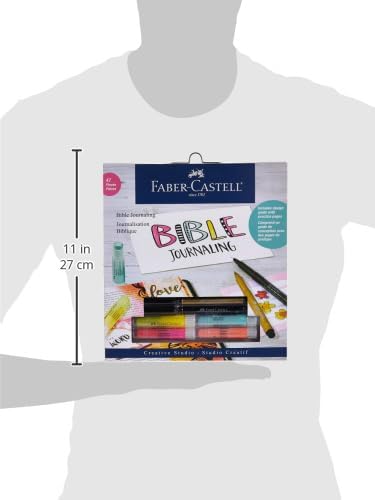 Faber-Castell Bible Journaling Kit, Multiple Color, 47 Piece Set...