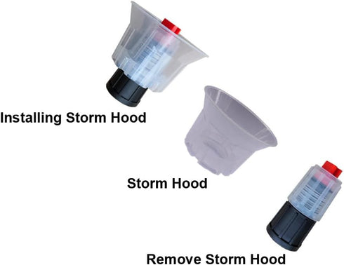 3 Pack Water and Foam Nozzle Tips Head Replacement for 18mm Coarse Thread Foam Sprayer Hand Pressure Foaming Pump Blaster Bottle Car Wash Soap Spr...