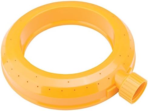 Rocky Mountain Goods Plastic Circle Ring Sprinkler - 30 Feet Watering Coverage - High Impact Plastic Construction - Works for high or Low Water Pr...