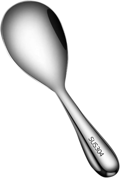 Serving Spoon Japanese Rice Ice Cream Spoon Stainless Spatula Premium Material Spoon Dish Spoons Mini Scoop Rice Scooper Food Home Large Dessert S...