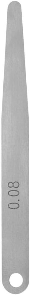 5pcs Feeler Gauge Thickness Feeler Gauge Metric Filler Thickness Gage Measurement Tool (0.08mm)...