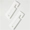 White Silicone Squeegee with Hanging Hole, Water Blade for Cleaning Kitchen Countertops Sink, Bathroom Shower Mirrors Glass, Car Windows Wiper Scr...