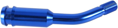 KIMISS Shift Knob Extender, 5 inch Car Shift Knob Extender Bending Gear Shifter Lever Extension for T4 1990-2003 Blue...