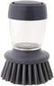 Dishwashing Brush with Soap Dispenser. Multi Functional Press Type Dishwashing Brush.for Dishwashers and Pans.Kitchen Detergent Dishwashing Brush....