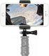 | Universal Smartphone Holder w/GoPro Style Mount Attachment, Tripod Adapter & Screw Adapter for Any Phone. Connect Your Smartphone to Any GoPro M...