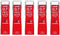Uni NanoDia Color Mechanical Pencil Leads 0.7mm Red, 5 Pack/total 100 Leads Value Set...