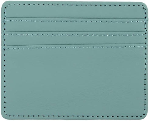 Slim Wallet For Men, Minimalist Front Pocket Wallet Rfid Blocking Leather Wallet Credit Card Holder For Men & Women(light blue)...