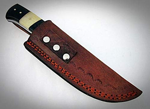 Poshland BC-1092 Handmade Damascus Steel 8 Inches Full Tang Skiner Knife...