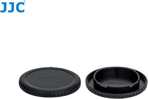 JJC Z Mount Body Cap & Rear Lens Cap Set, for Nikkor Z Lens, Z-Mount Lense Rear Cap, Body Sensor Protective Cover, Compatible with Nikon Z Mirrorl...