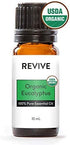 USDA Certified Organic Eucalyptus Essential Oil by Revive Essential Oils - 100% Pure Therapeutic Grade, for Diffuser, Humidifier, Massage, Aromath...