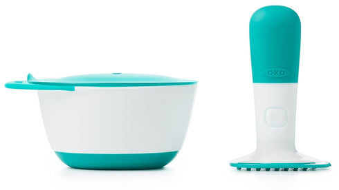 OXO Tot Food Masher, Teal...