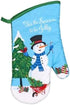 Collection Weihnachts-Kuechenhandtuch-Set, 5-teilig, 2 Topflappen und Handtuecher mit 1 Ofenhandschuh (Schneemann)...
