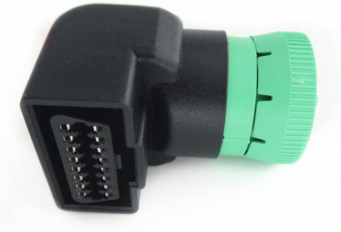 Right Angle J1939 Male to OBD2 Female Adapter...