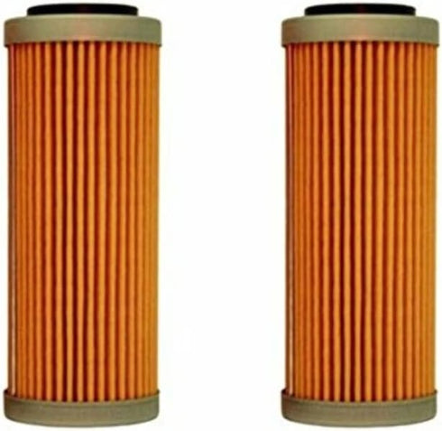 NEW OEM KTM OIL FILTERS 2 PACK 350 400 450 500 530 EXC-F SX-F XC-F XCF-W FACT. ED 2008-2017 2X 77338005100...