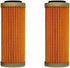 NEW OEM KTM OIL FILTERS 2 PACK 350 400 450 500 530 EXC-F SX-F XC-F XCF-W FACT. ED 2008-2017 2X 77338005100...