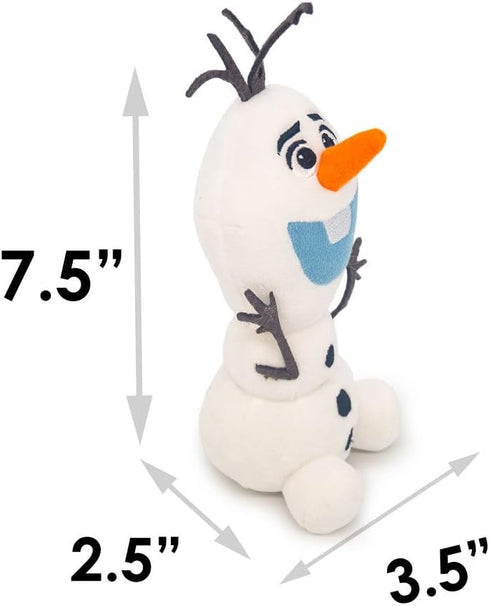 Buckle-Down Disney Dog Toy Frozen Olaf Surprised Sitting Pose Pet Toy Plush...