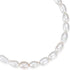 Cultured Pearl Choker Necklace 16" | 14K Gold Plated on Solid Sterling Silver Chain | Women's Freshwater Pearl Necklace Birthday Bridal Bridesmaid...