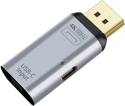 chenyang USB C to Displayport Converter with Charging Port (The Displayport Must be Connected to The Monitor, not The Host.You Need to use The 10G...
