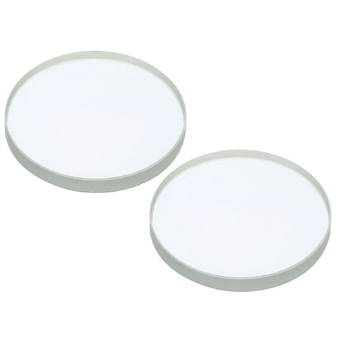 PATIKIL 6" (150mm) Focal Length Double Concave Lens, 2 Pack 50mm Diameter 6mm Height Glass Optically Polished Round Edges Lens for Physics Experim...