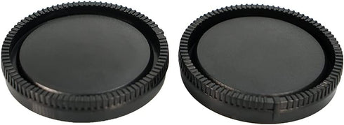 NIYI 2Sets Camera Body Cap and Rear Lens Cap Cover Kit for Sony ENEX Mount Camera and Lenses Rear Lens Protector Cover and Body Cap Set...