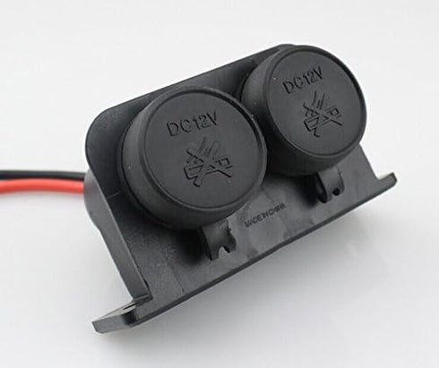 E-Bro Car Motorcycle Motorbike 12V Cigarette Lighter Power Socket Plug Outlet...