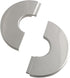 Wall Split Flange 2PCS Stainless Steel Round Escutcheon Plate Floor and Ceiling Plate Cover Split Flange for 28mm Dia Pipe 25 Type Silver...