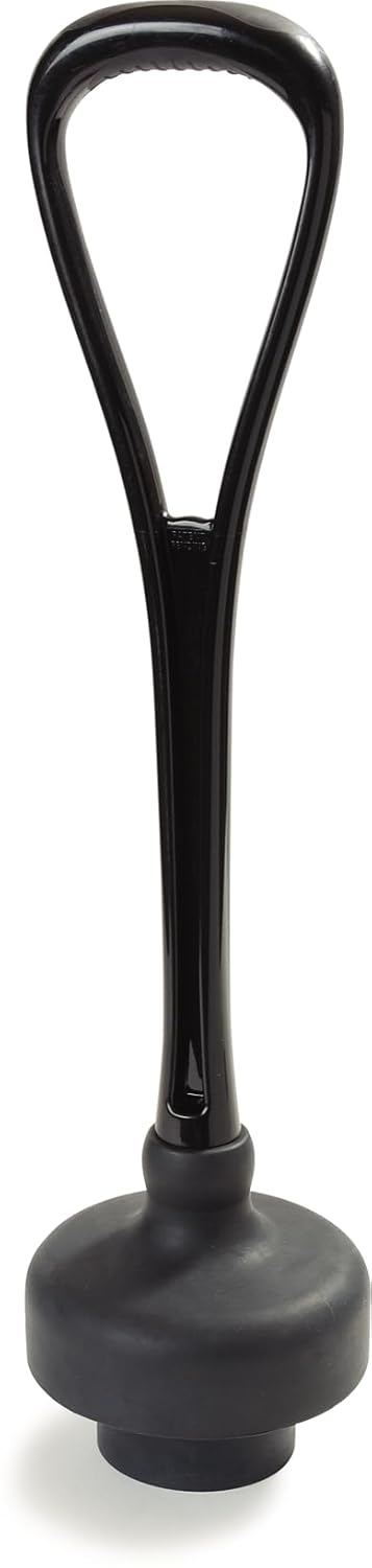 Carlisle FoodService Products 3643903 Ergonomic Power Plunger, 22" Overall Length, Black...