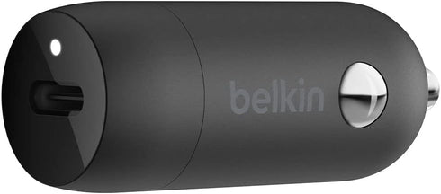 Belkin 20 Watt USB C Car Charger with Fast Charging for Apple iPhone 14, 14 Pro, 14 Pro Max, iPhone 13, 13 Pro, 13 Pro Max, Samsung Galaxy S22 Ult...
