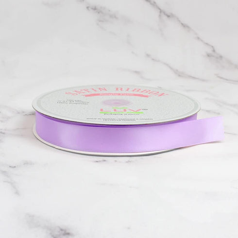 Creative Ideas PSF0708-430 Solid Satin Ribbon, 7/8"/100 yd, Lavender...