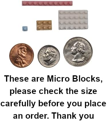 Mini Building Blocks, Micro Blocks, White Puppy 6033, 949 Pieces, Best Gifts for 15 Years Old and Up, for Adults...