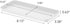 Yamazaki Home Space Saving Vanity Tray | Steel, Flat, White...