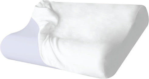 Premium Hypoallergenic Contour Pillowcase for Back and Side Sleepers Orthopedic Contour Pillows (24”x15”) (1 Pillowcase)...