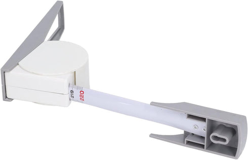 Portable Height Measuring Meter Wall Mounted Retractable Height Meter Convenient Body Growth Stature Altimeter 2.2meter for Clinics Fitness Studio...