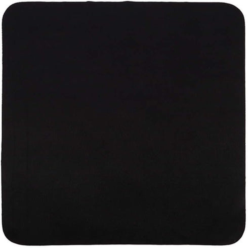 2 Pcs Jumbo Black Suede Cleaning Cloth for Glasses Eyeglasses Camera Lens Cell Phone Screen Laptops Telescope LCD Screen, 12 x 12 inch...