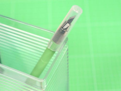 NT Cutter Resin Holder Art Knife, Green Holder, 1 Knife (D-401P-G)...