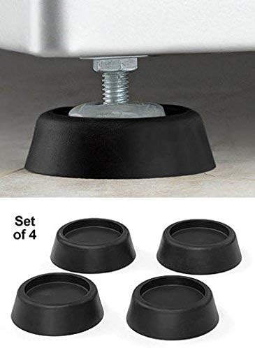 Washing Machine Foot Pads for Anti-vibration and Anti-Walk | Washer and Dryer Anti Slip Mat with Rubber Technology | Ideal for Vibration Reduction...